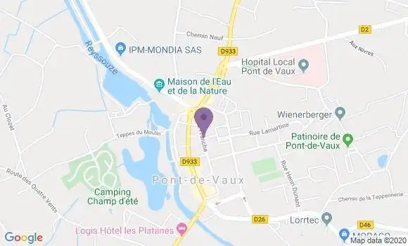 Localisation Caisse d
