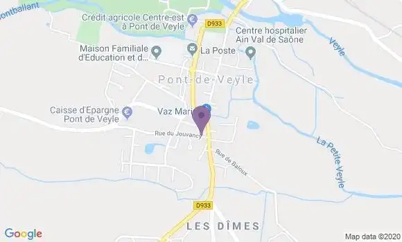 Localisation Caisse d
