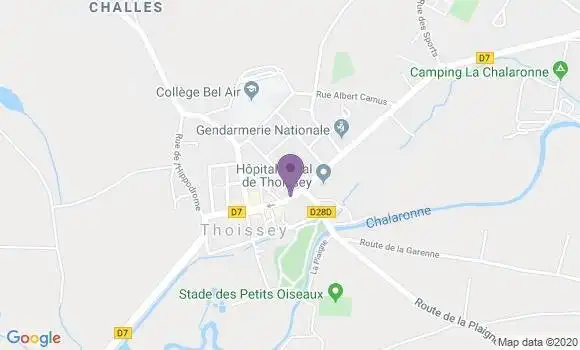 Localisation Caisse d