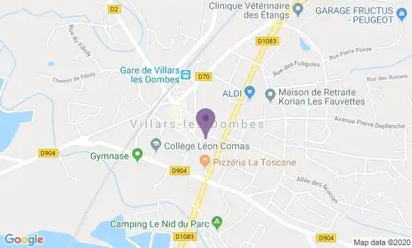 Localisation Caisse d