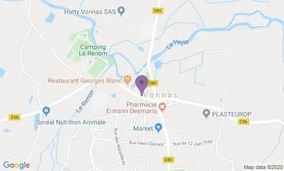 Localisation Caisse d