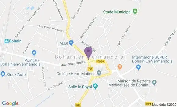 Localisation Caisse d