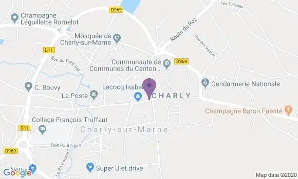 Localisation Caisse d