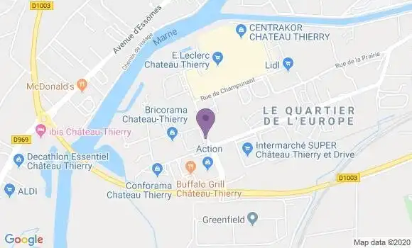 Localisation Caisse d