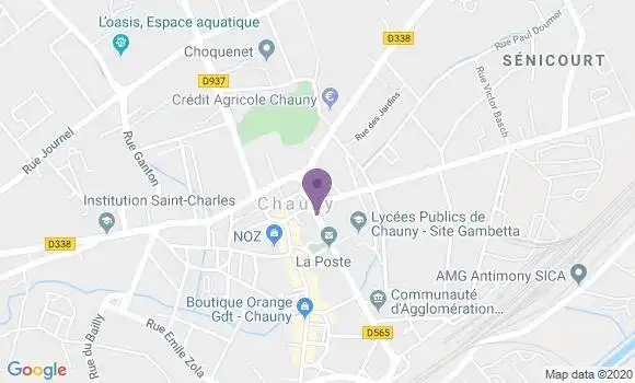 Localisation Caisse d