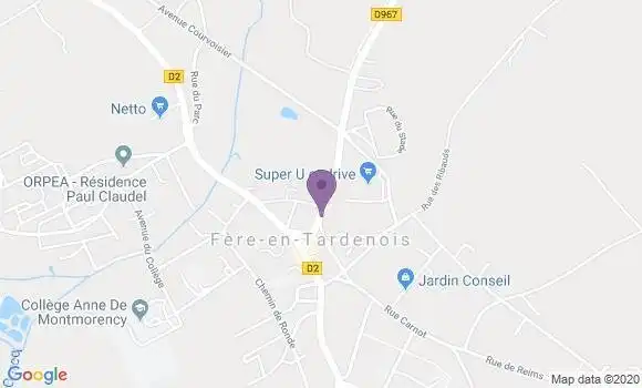 Localisation Caisse d