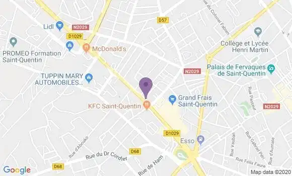 Localisation Caisse d