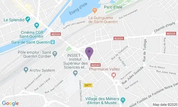 Localisation Caisse d
