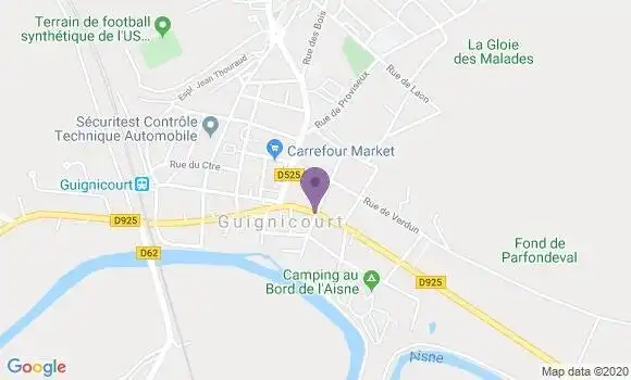 Localisation Caisse d