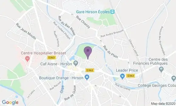 Localisation Caisse d