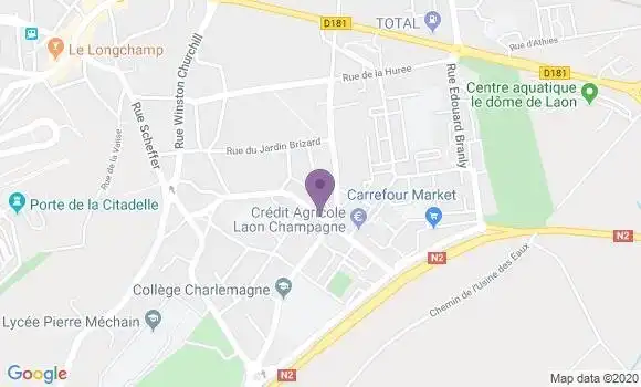 Localisation Caisse d