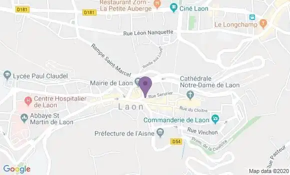 Localisation Caisse d