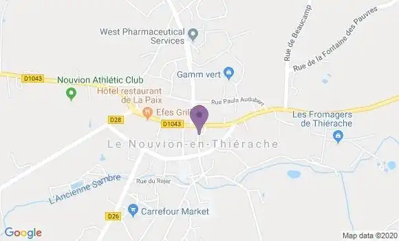 Localisation Caisse d