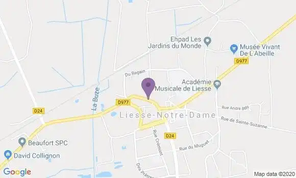 Localisation Caisse d