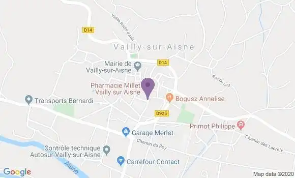 Localisation Caisse d