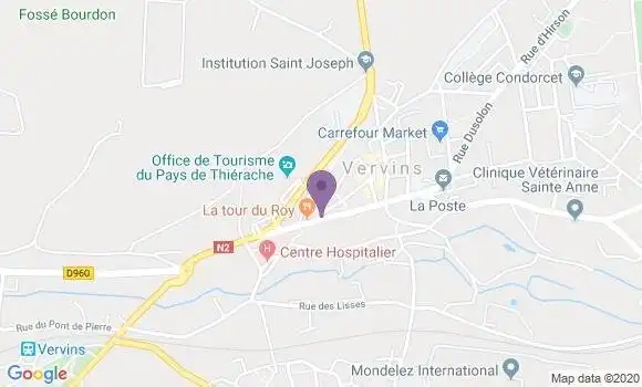 Localisation Caisse d