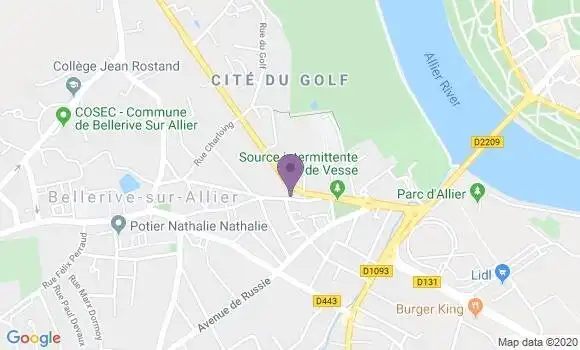 Localisation Caisse d