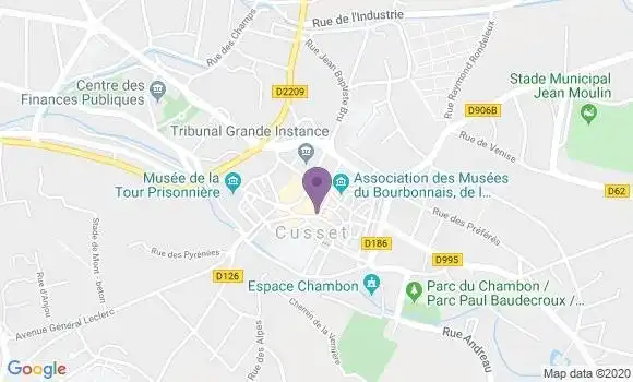 Localisation Caisse d