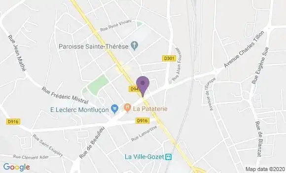 Localisation Caisse d