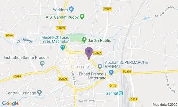 Localisation Caisse d