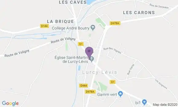 Localisation Caisse d
