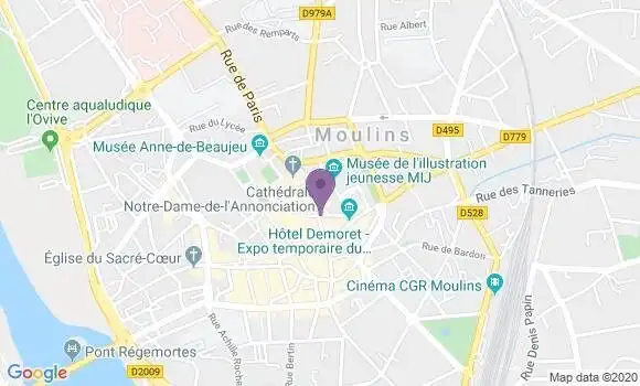 Localisation Caisse d