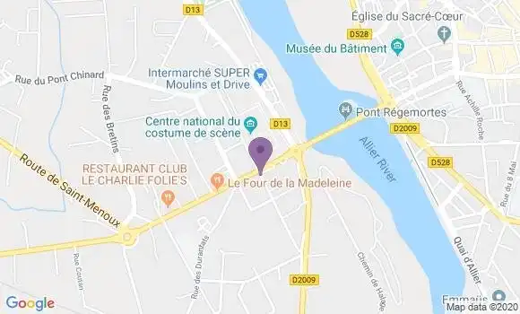 Localisation Caisse d