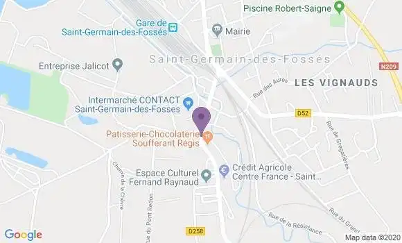 Localisation Caisse d