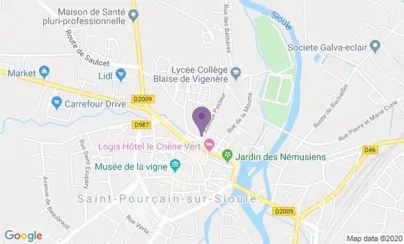 Localisation Caisse d