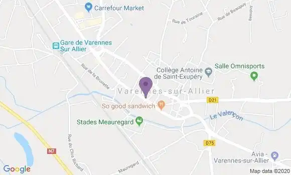 Localisation Caisse d