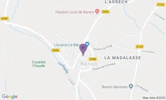 Localisation Caisse d