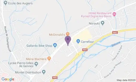 Localisation Caisse d