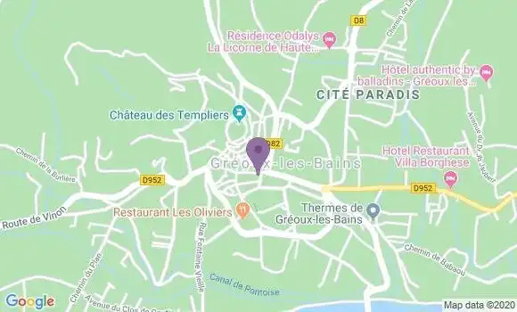 Localisation Caisse d