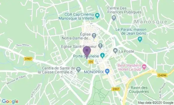 Localisation Caisse d