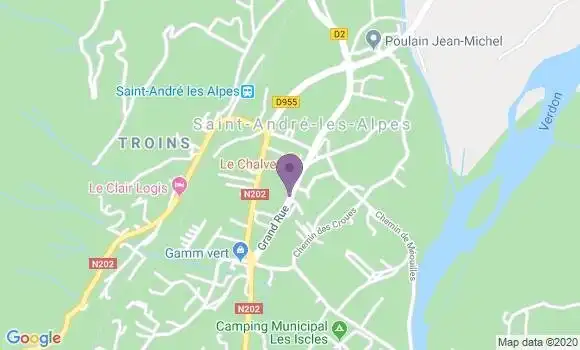 Localisation Caisse d