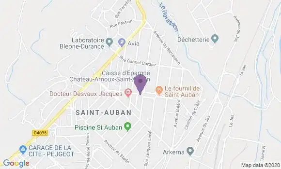 Localisation Caisse d