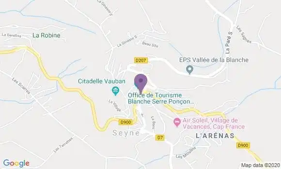Localisation Caisse d