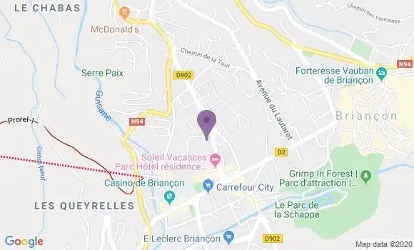 Localisation Caisse d