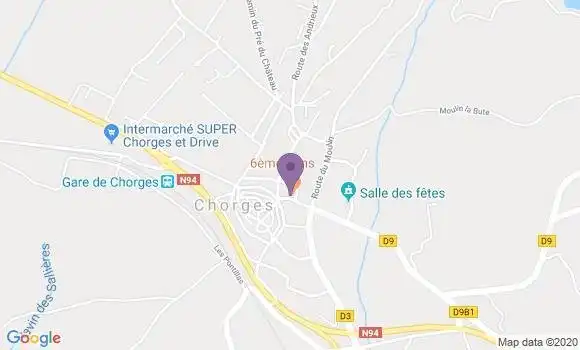 Localisation Caisse d