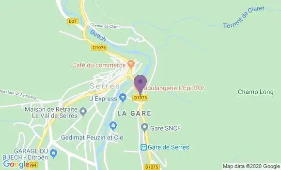 Localisation Caisse d