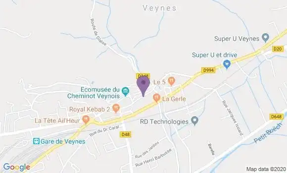 Localisation Caisse d