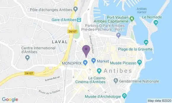 Localisation Caisse d