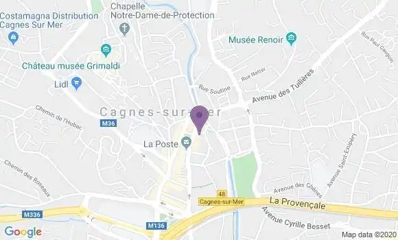 Localisation Caisse d