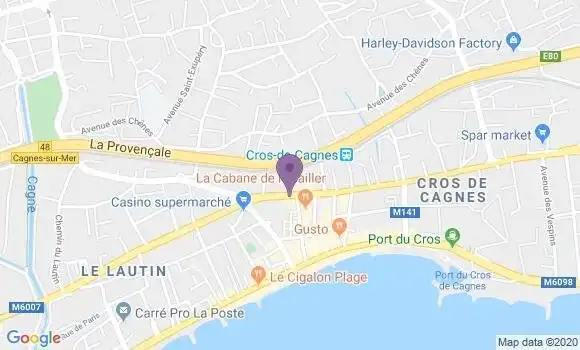 Localisation Caisse d