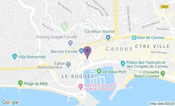 Localisation Caisse d
