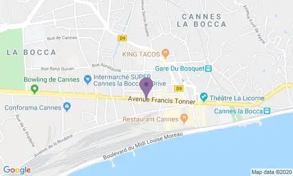 Localisation Caisse d