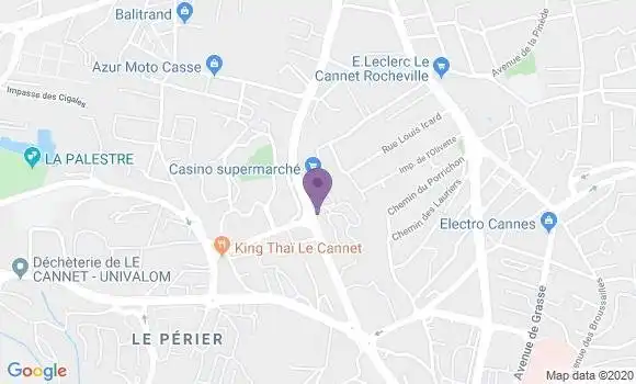 Localisation Caisse d