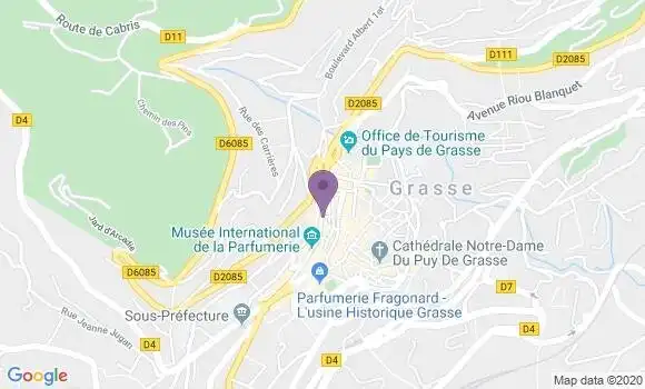 Localisation Caisse d