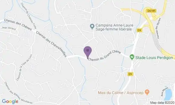 Localisation Caisse d