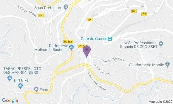 Localisation Caisse d